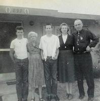  Gale Turner, Bulah Speed Turner (grandmother), Dale Turner, Maxine Rose Turner (mother) and Perry Woodson Turner (grandfather).