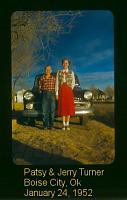  Son and daughter of Elmer Turner and Christeen Dobbs Turner.