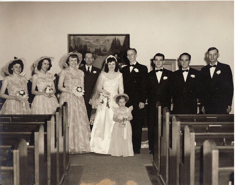 wedding.jpg - James Dale Turner is second from the right.